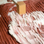 Sandy Brown in her studio 2016